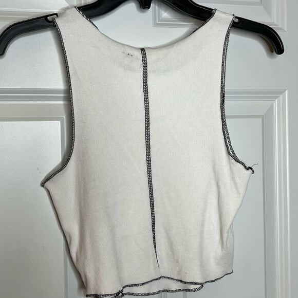 Pac White Gray Tank Small - Picture 1 of 7